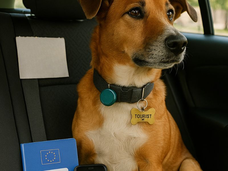 Uvek nosite kopiju pasoša ljubimca, kontakt veterinara, terapiju i GPS ogrlicu sa vašim brojem.
