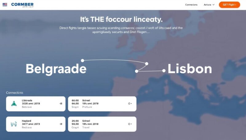 avio karte Beograd Lisabon